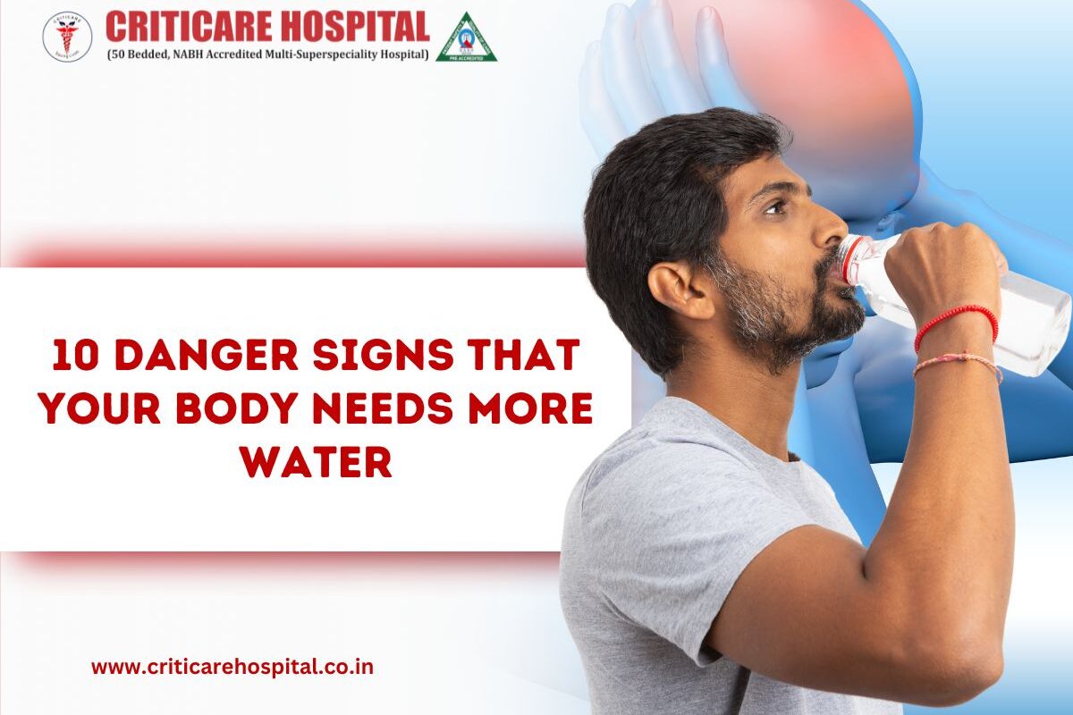 sign that your body need more water