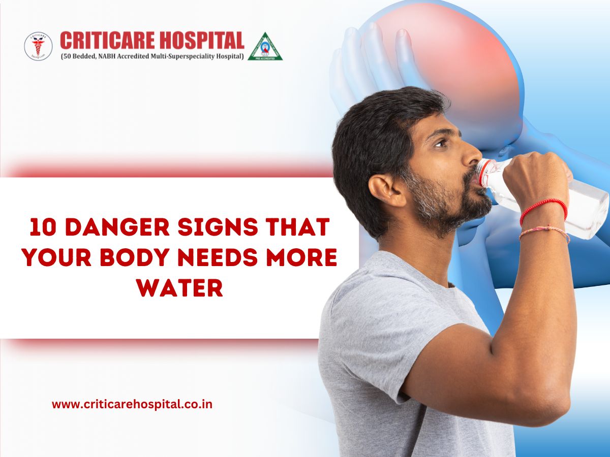 sign that your body need more water