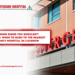 Emergency hospital in Lucknow